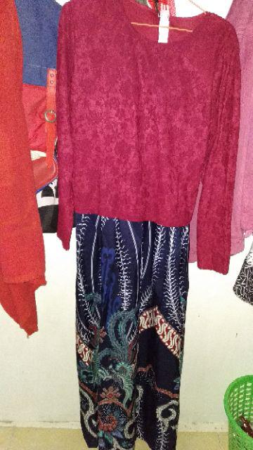 Cp Janur Zakinah Batik Gamis Pasangan Gamis Brukat Gamis Pesta Gamis Batik