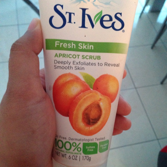 St ives apricot scrub
