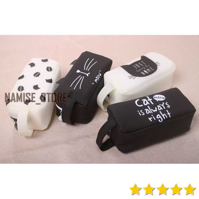 

TEMPAT PENSIL / Kotak Pensil Cute Cat Meow / KOTAK PENYIMPANAN