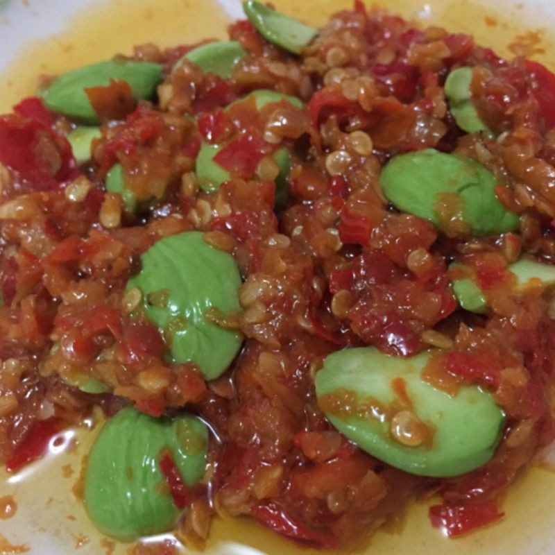 

Sambel pete 170gr / sambal / enak / murah / rumahan / pedes