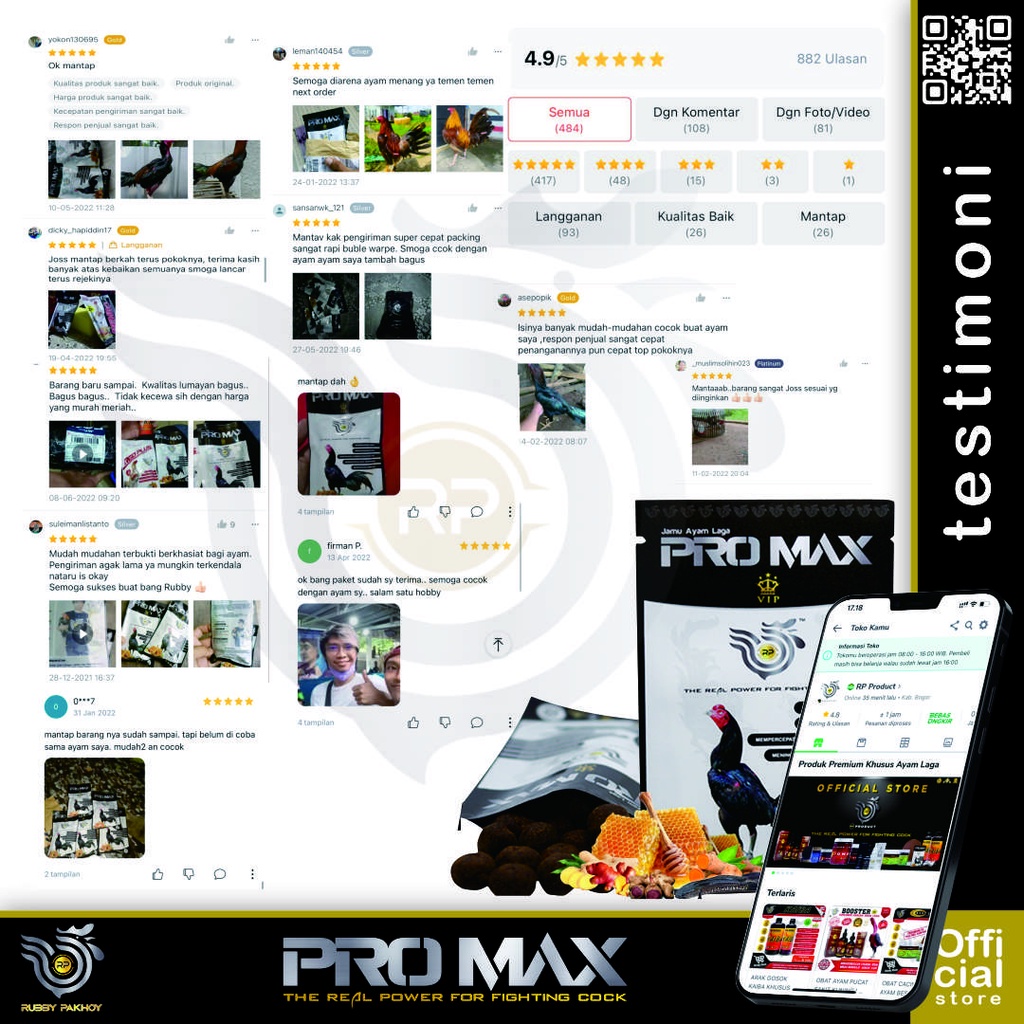 JAMU AYAM LAGA KAMLANG KERING PRO MAX (1 RENCENG) AYAM FULL POWER AGRESIF NAFAS PANJANG