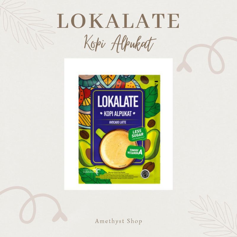 [NUTRIMART] Lokalate Kopi Alpukat Sachet