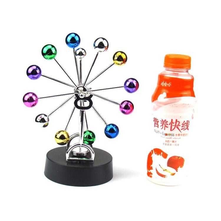 TG-MA Zhenwei Pajangan Meja Pendulum Newton Perpetual Model Ferris Wheel