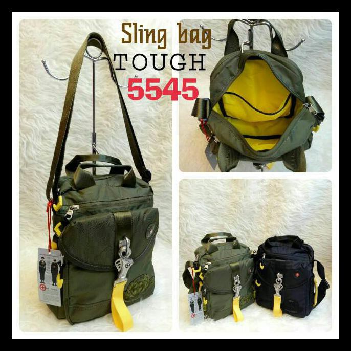 {BISA COD} TAS SELEMPANG PRIA ORIGINAL TOUGH ARMY 5545 TERBARU Kode 161