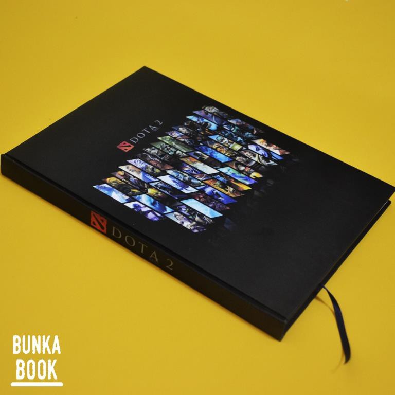 

Note Book Hardcover Game Dota 2 Full Characters Ukuran A5 Jurnal Agenda Planner