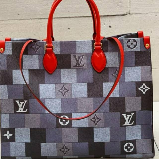 TAS WANITA LOUIS VUITTON ONTHEGO HANDMADE