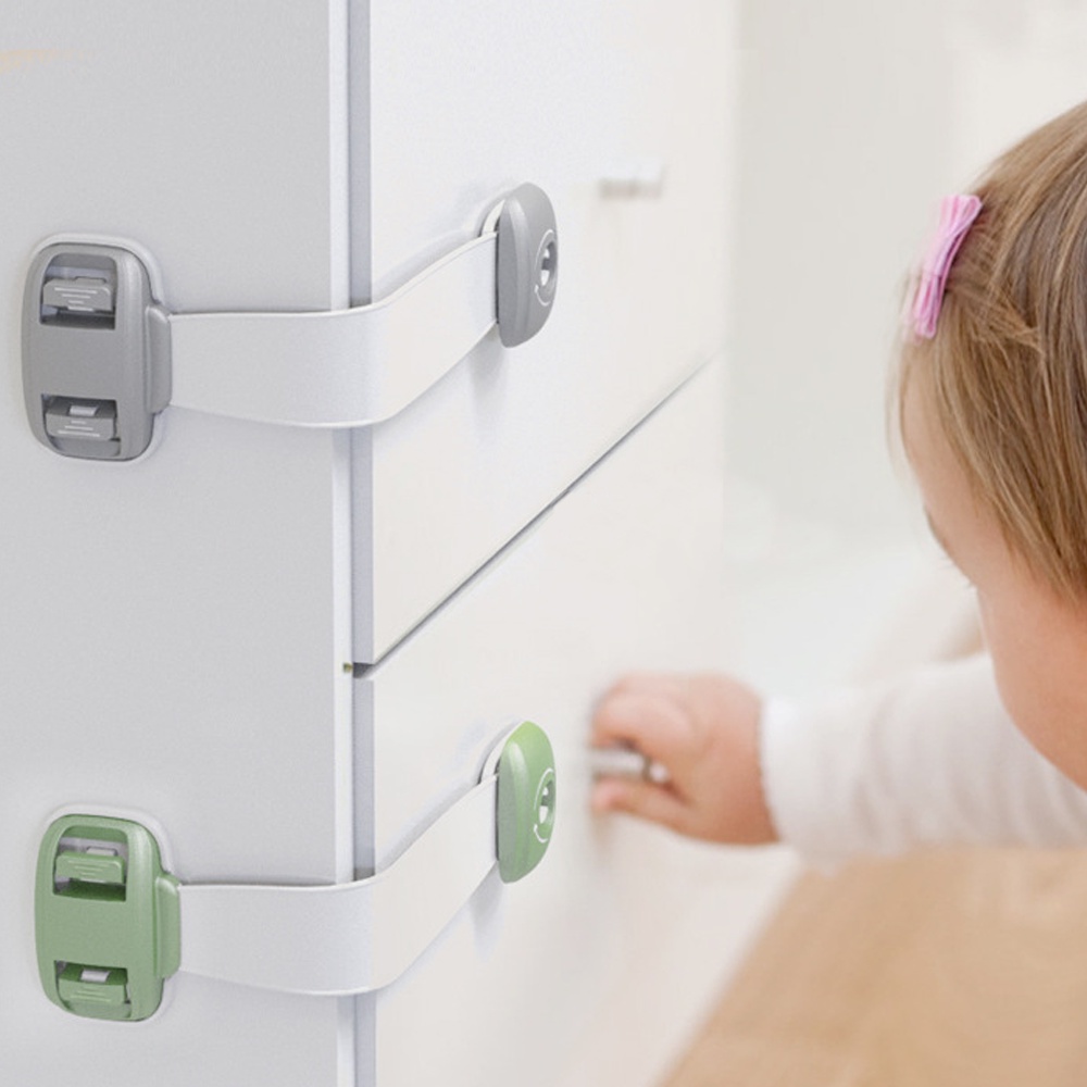 Safety Lock Pengunci Laci Pintu Kulkas Pengaman Serbaguna