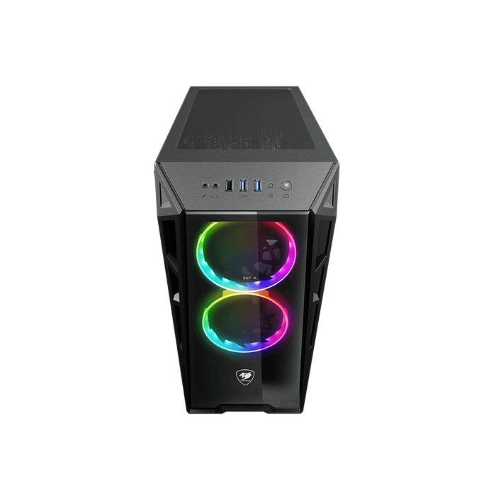 Cougar Gaming PC Case Turret RGB - 2 Fan RGB + Controller RGB