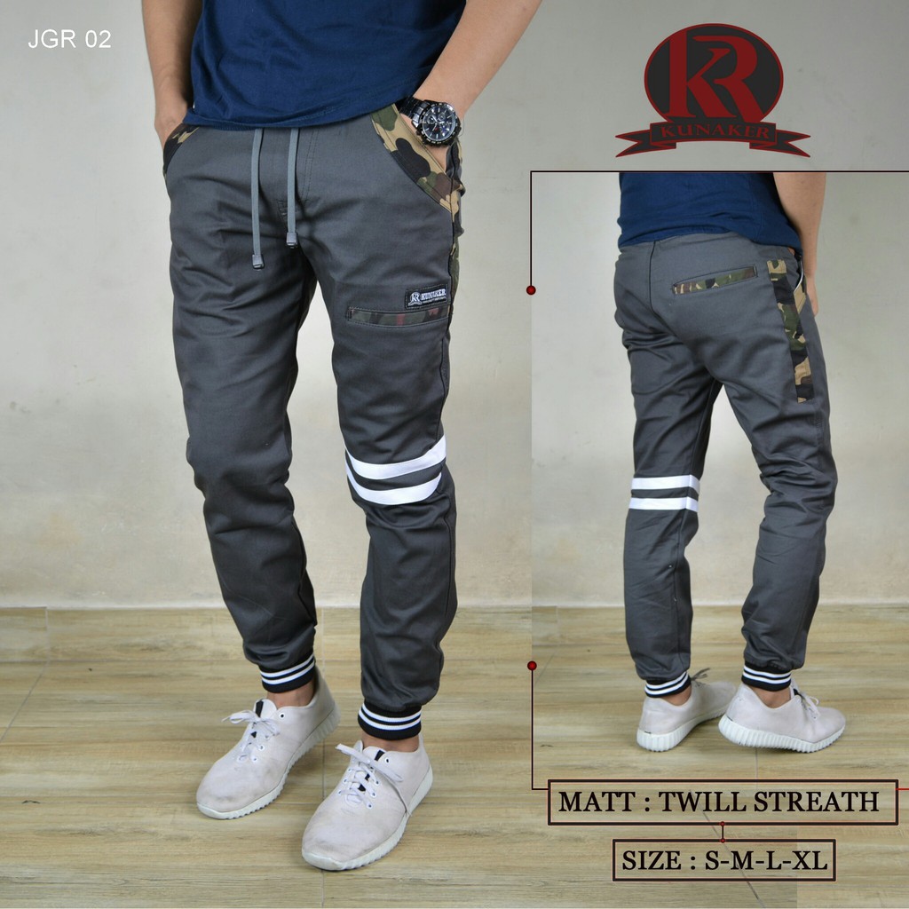 CELANA JOGGER CHINOS - CELANA CARGO JOGGER - CELANA JOGGER CARGO ORIGINAL KUNAKER - CELANA PANJANG 2