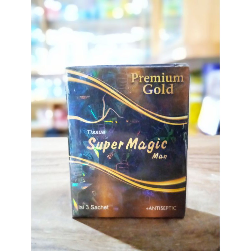 Super magic man premium gold 3's