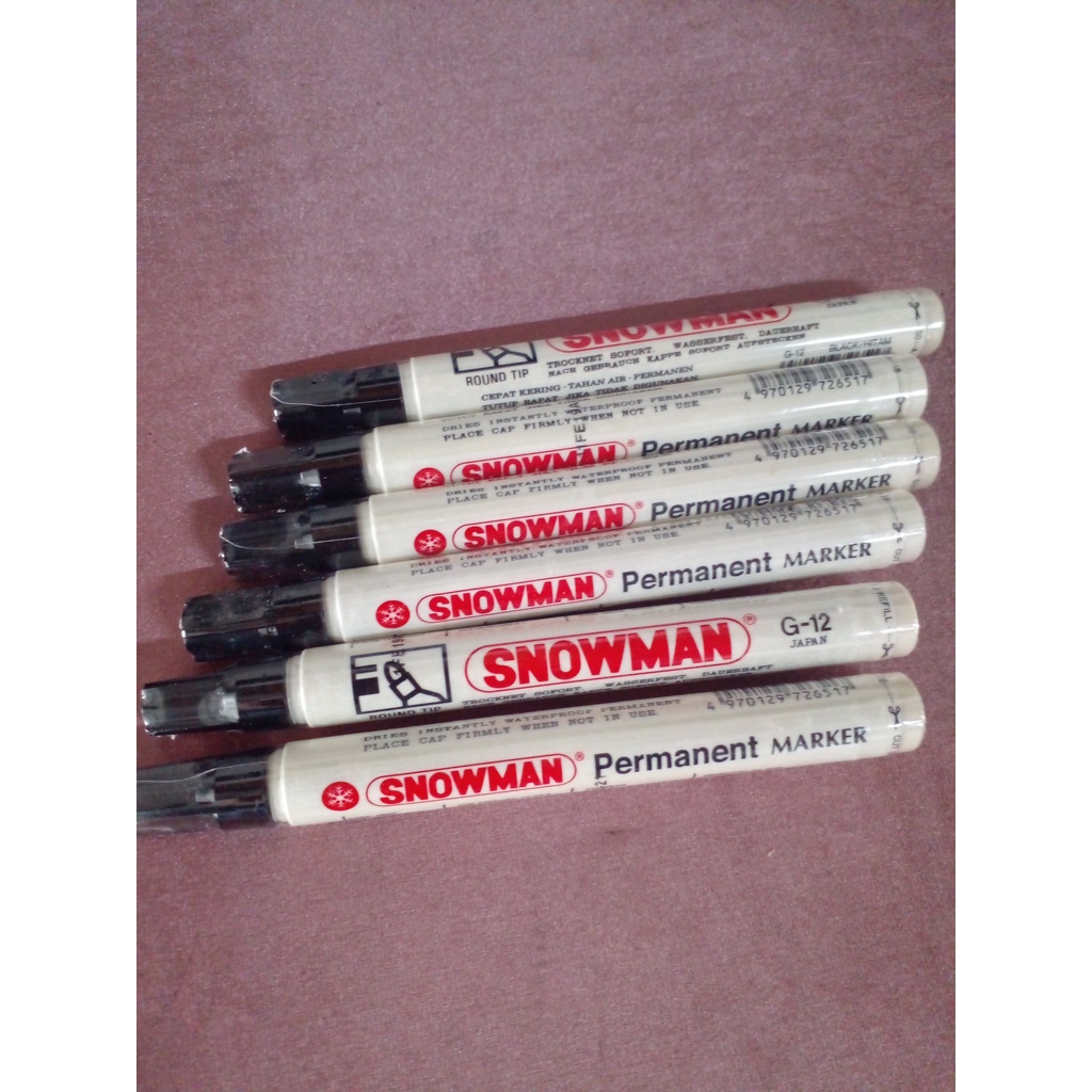 

SPIDOL SNOWMAN PERMANENT MAKER