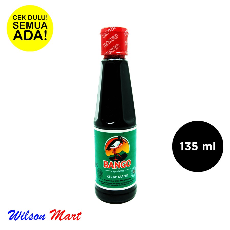 

BANGO KECAP MANIS 135 ML BOTOL