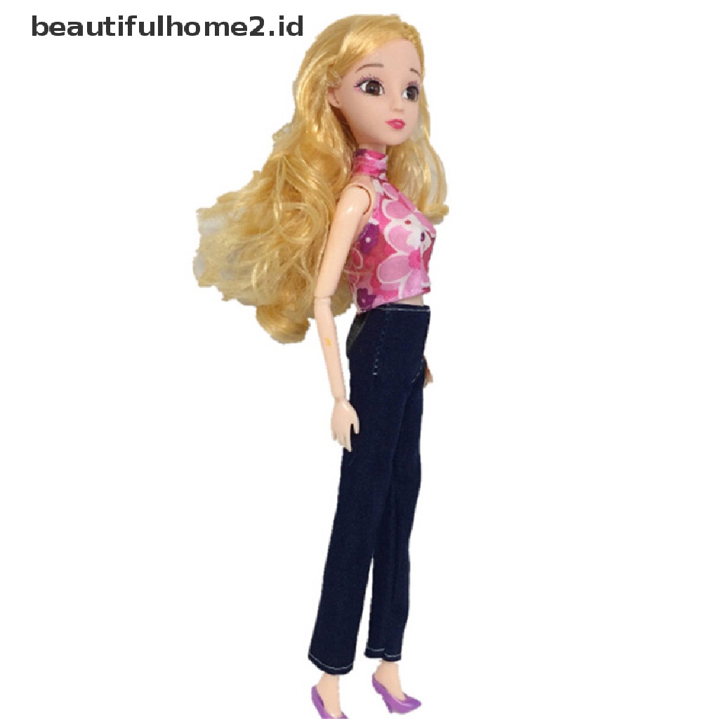 (Beautifulhome2.Id) Dress Pesta Mini Casual Handmade Untuk Boneka Barbie