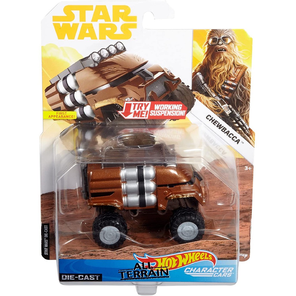 hot wheels chewbacca car