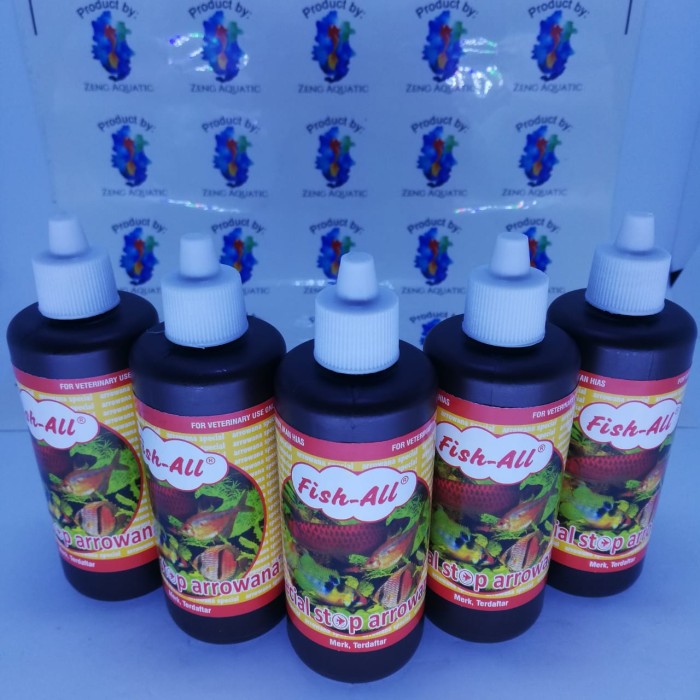 

OBAT IKAN SPECIAL STOP ARROWANA 100 ML FISH ALL