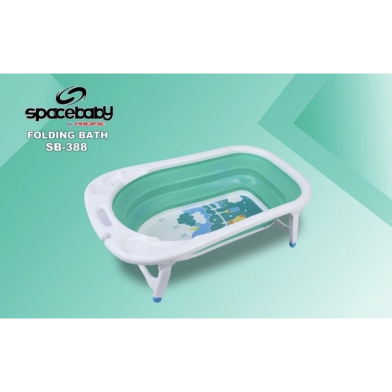 Spacebaby Folding bath SB 388 tempat bak mandi lipat bayi spacebaby