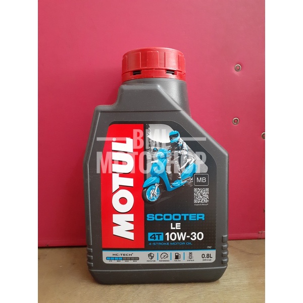 Oli Motor Matic Motul Scooter Le 10W-30 Orisinil Oli Semua Motor Matic