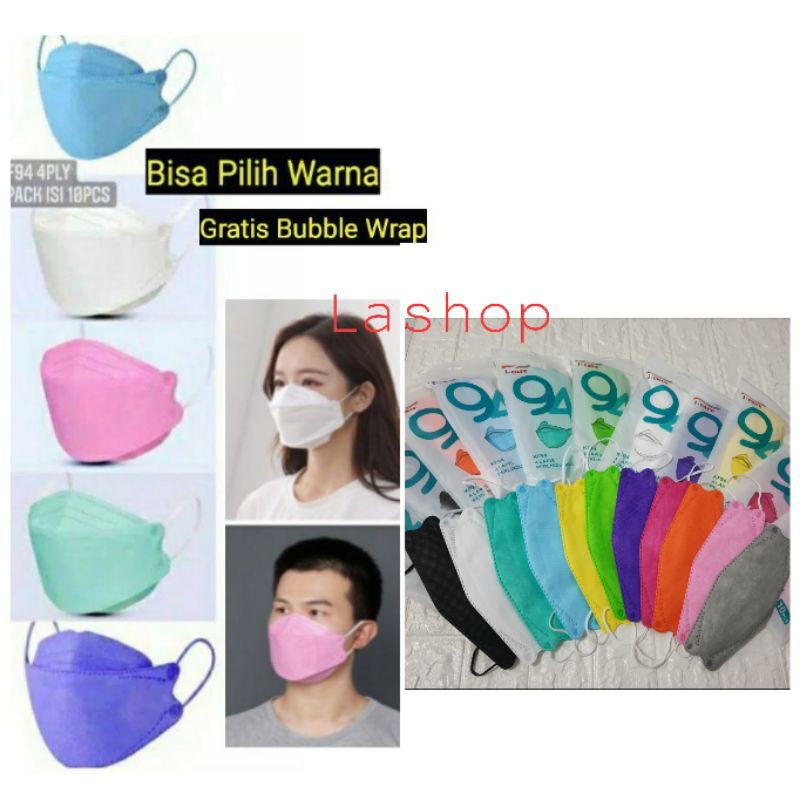 Masker KF94 KOREA WARNA ISI 10