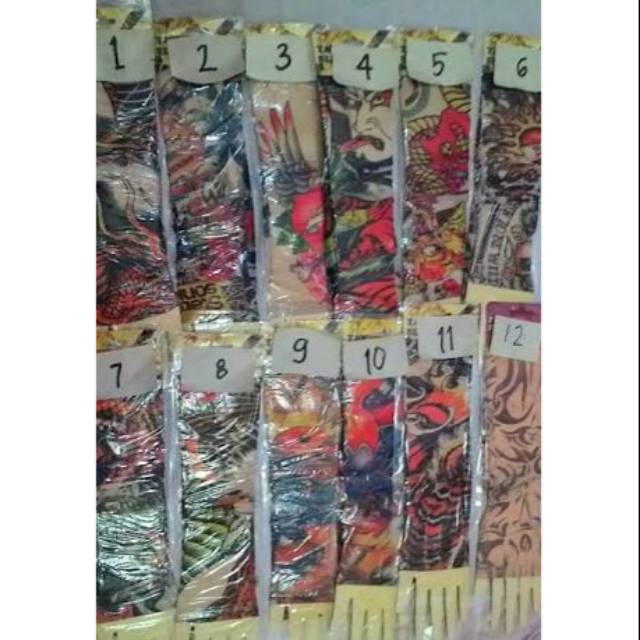 Manset Tato Manset Tangan Tato Arm Sleeve Tato motor Lengan Murah