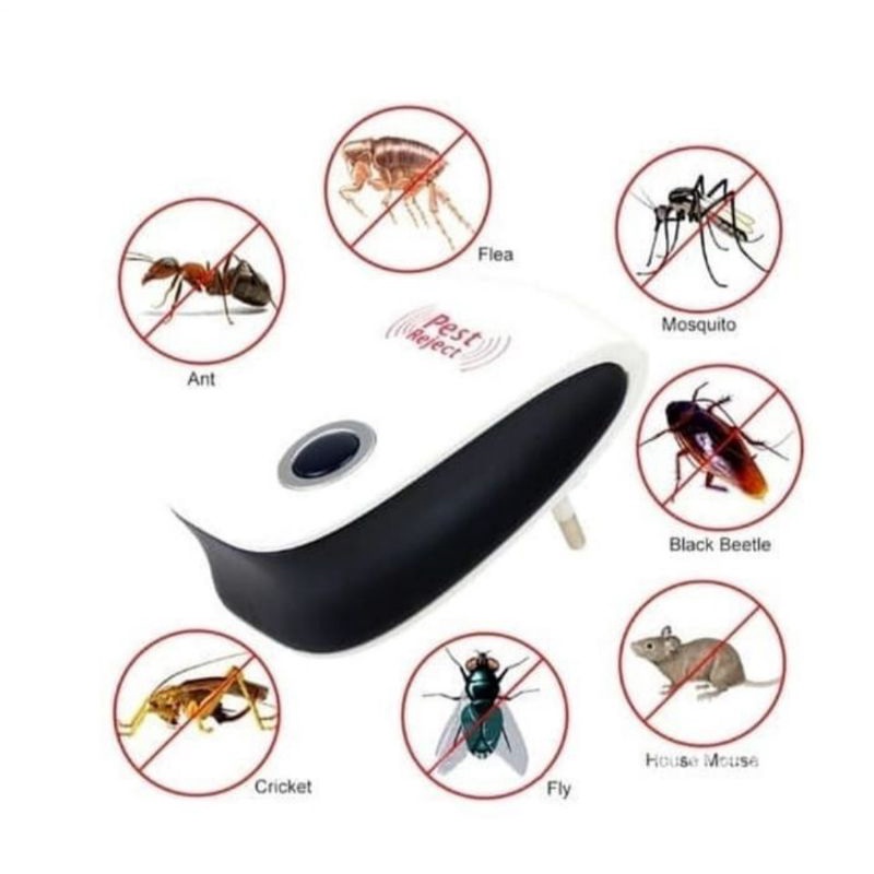 alat pengusir tikus kecoa ultrasonic pest repeller alat anti tikus hama