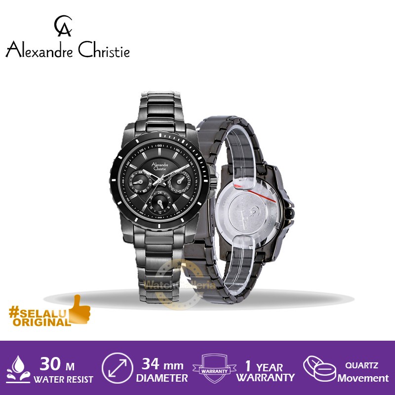 Jam Tangan Wanita Alexandre Christie AC 6141 BF BEPBA / 6141 BFBEPBA