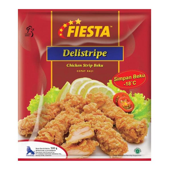 

Fiesta Chicken Delistripe 500 Gr