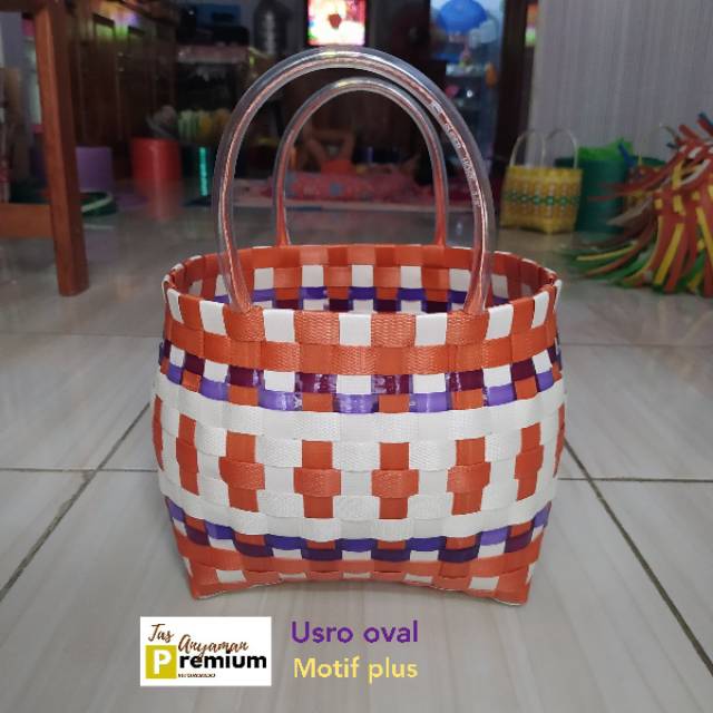 Tas Belanja/ Tas Souvenir/ Anyaman Premium Situbondo uk usro