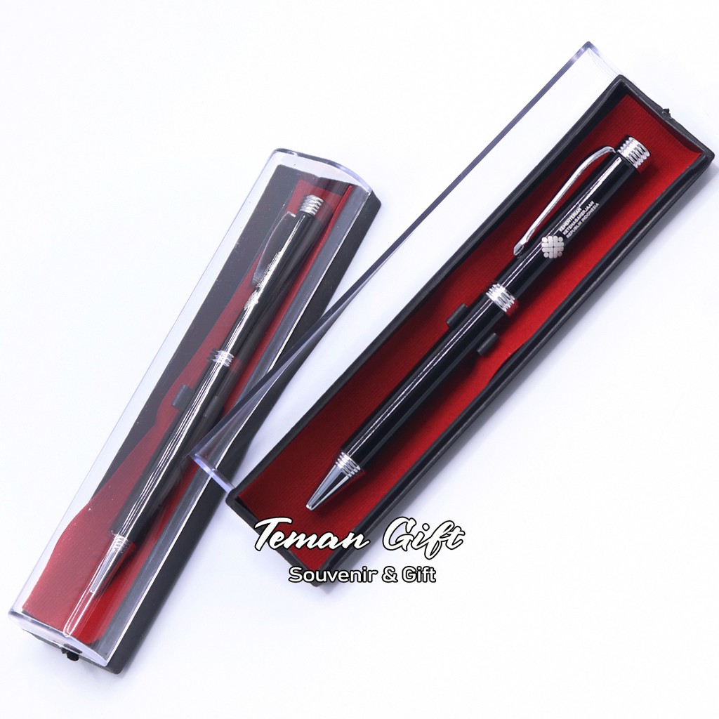 

Pen Paku Metal Pulpen Stainless Custom Laser Grafir Logo Nama PM 13