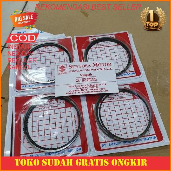 Sparepart Mobil Ring Seher Piston Set Suzuki All New Ertiga Asli Sgp