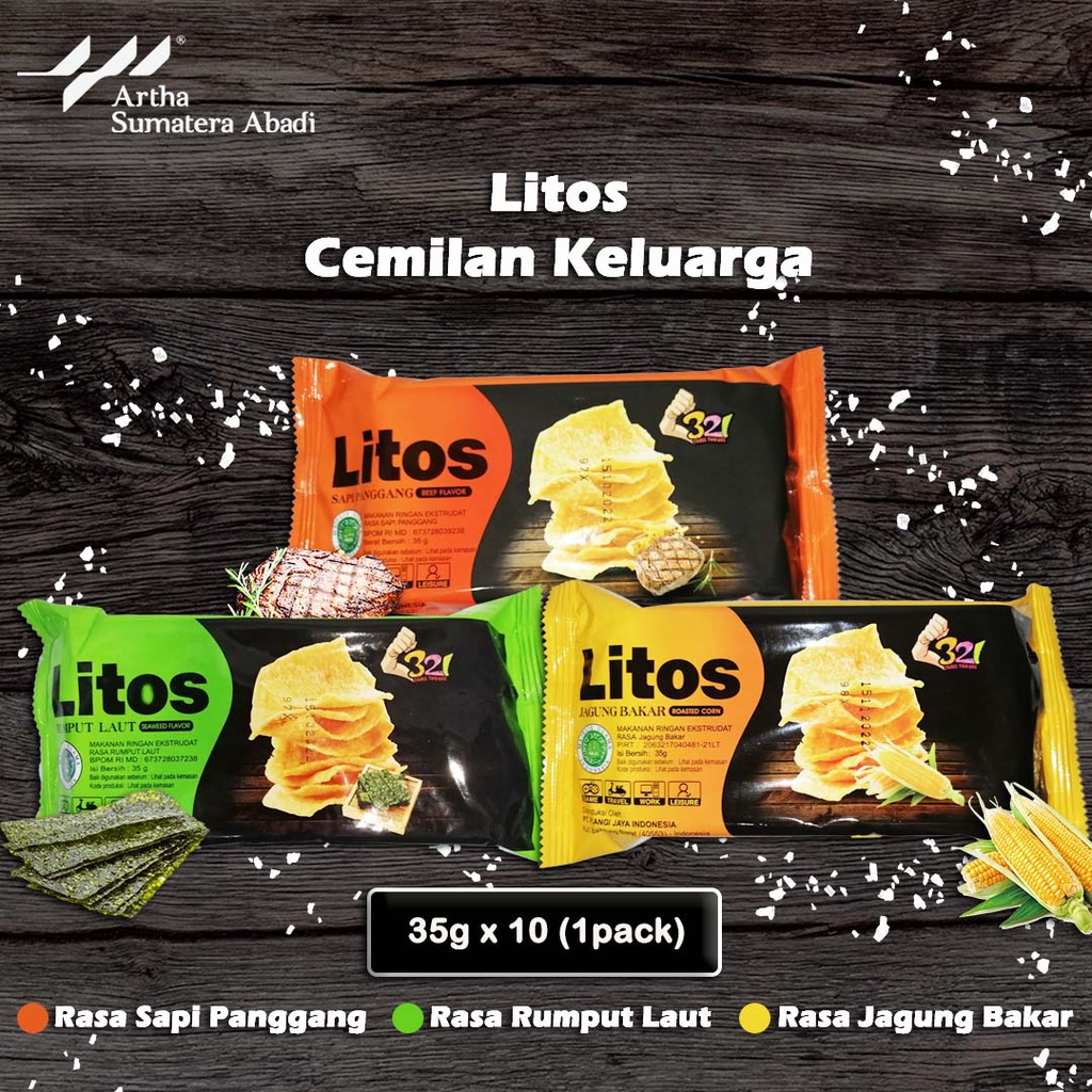 Jual Litos Makanan Ringan 3 Rasa Shopee Indonesia