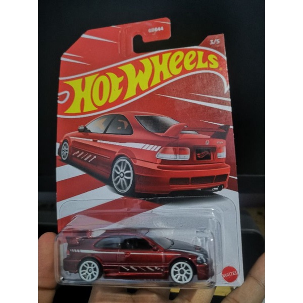 Diecast Hotwheels Honda Civic Si aka Ferio Dua Pintu Honda Series
