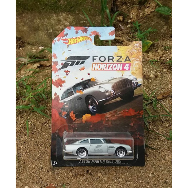 hot wheels Forza horizon 4 Aston Martin 1963 DB5 card jelek