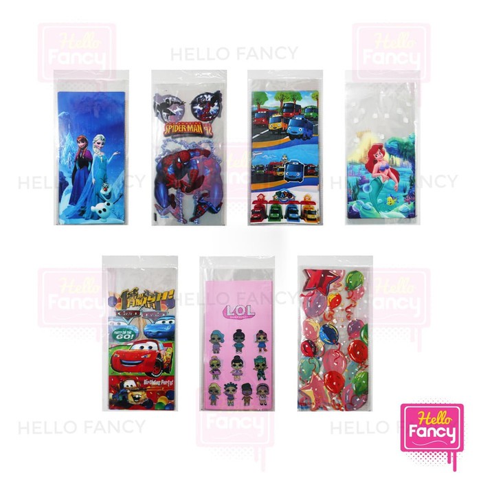 

GOODIE BAG 18x37 / PLASTIK KADO KEMASAN/ FANCY GB18X37