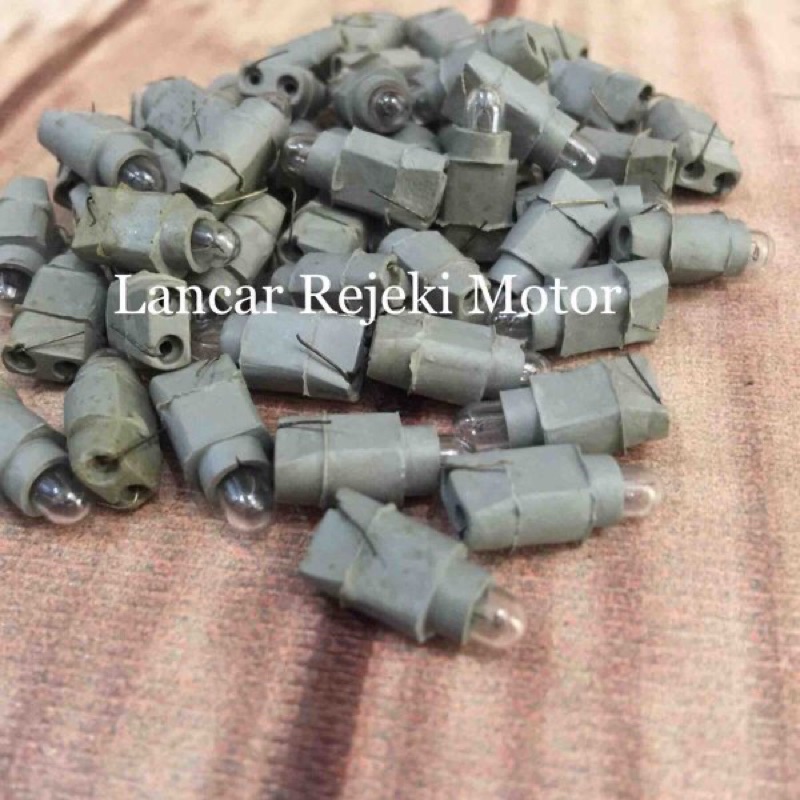 Dop Bohlam Lampu Top Gear Speedometer Suzuki RC RC80 RC100 Spirit Bravo Crystal Tornado A100