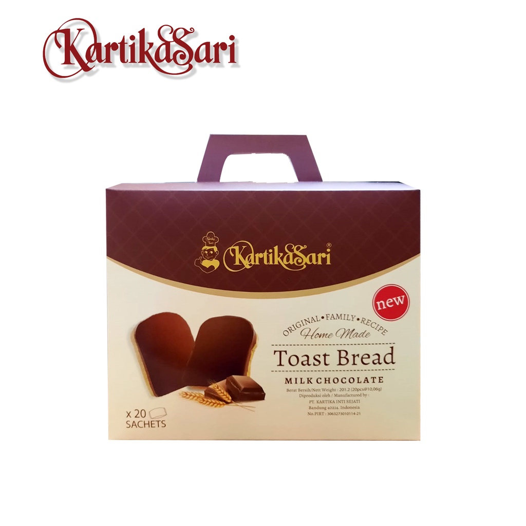 

Toast Bread Chocolate Roti Kering Coklat 201.2 gram