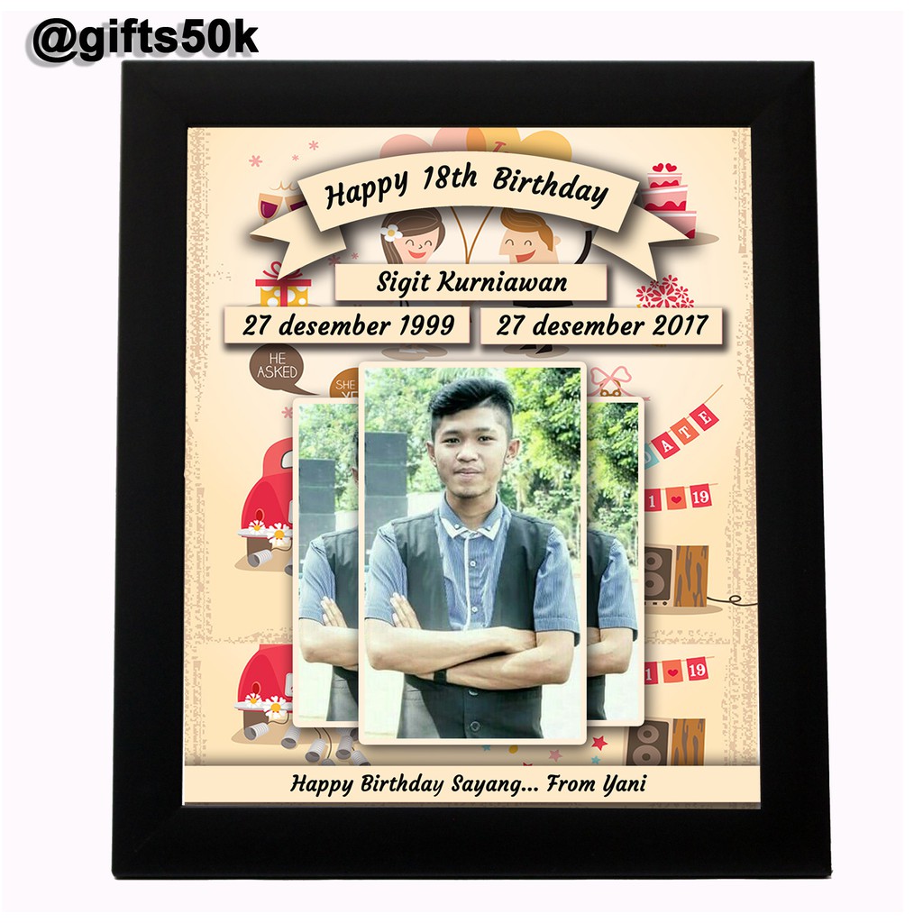 

Scrapframe kado anniversary kado ulang tahun