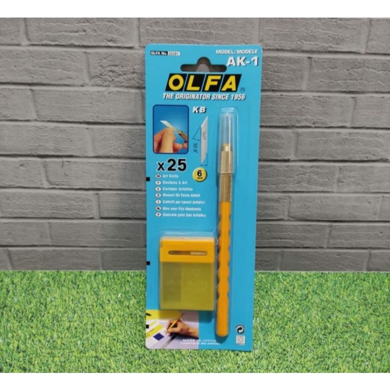

Olfa Pisau Cutter Art Knife AK-1 japan