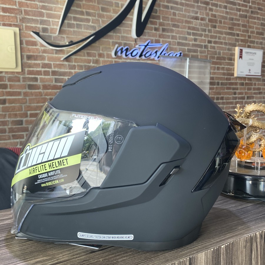 Icon Airflite Black Matte