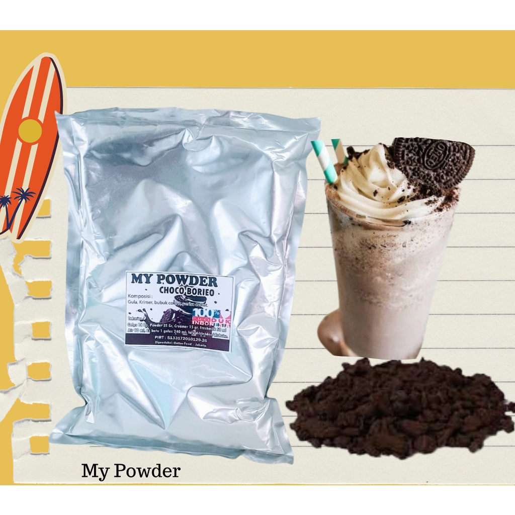 

My Powder Choco Borieco 1 Kg Bubuk Minuman Coklat Rasa Choco Borieco