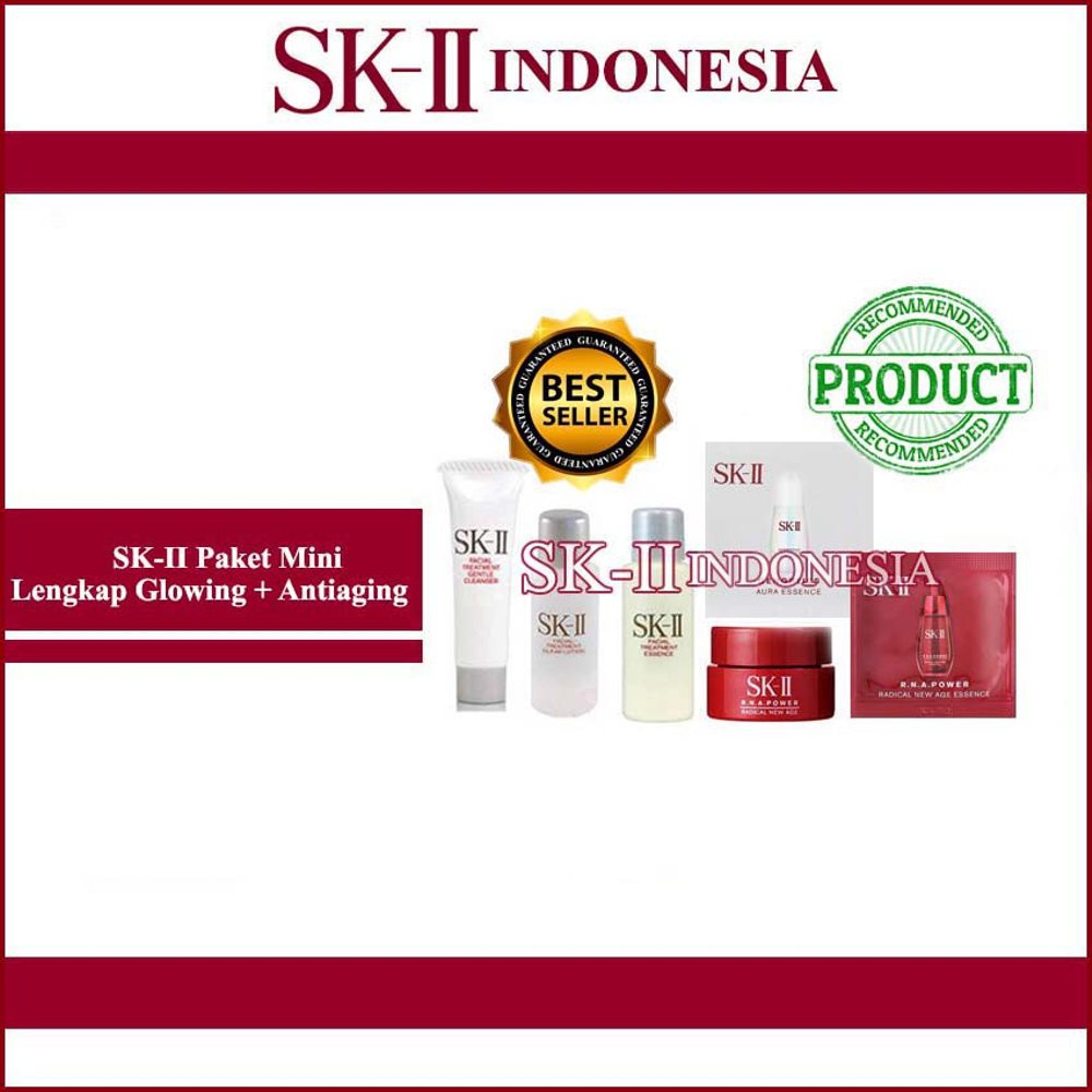 SK II Paket Pemula Mini Lengkap Dengan Repair C Mini Limited