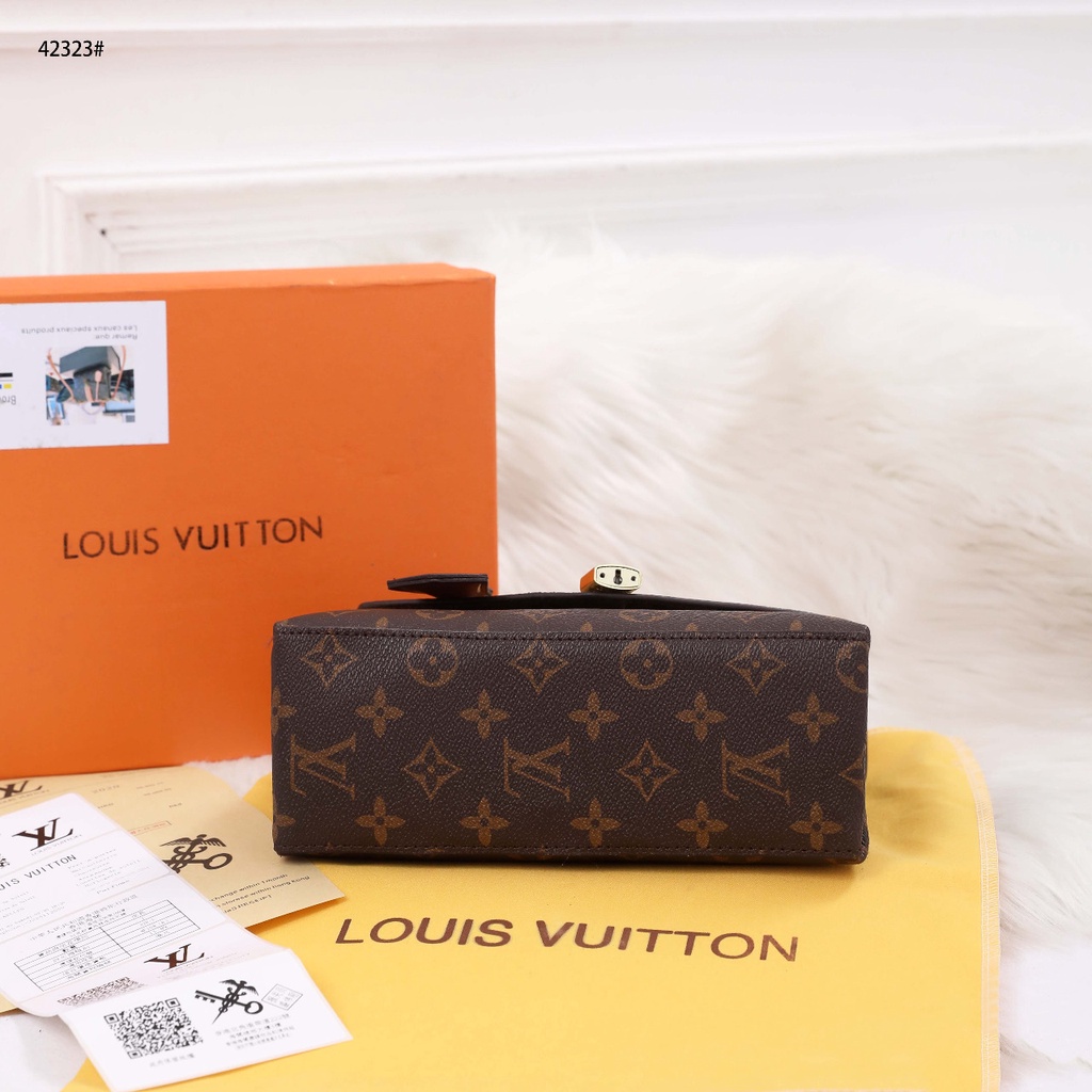 Louis Vuitton Top Handle Flap Bag in Monogram #42323