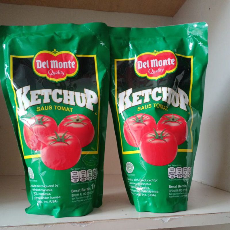 

delmonte tomat 1 kg / saus tomat/ saus enak