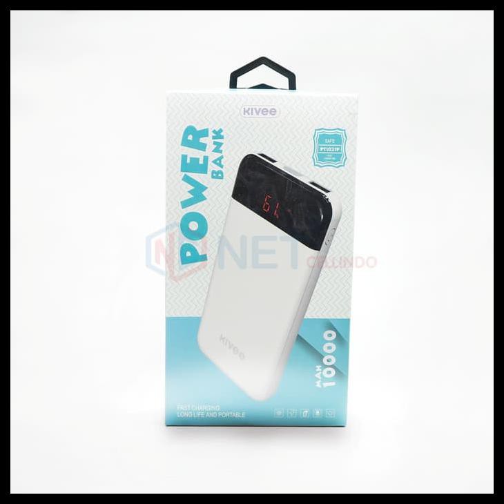 Power Bank Kivee Kv-Pt1021P / Powerbank Kivee Pt1021P 10000 Mah Fc