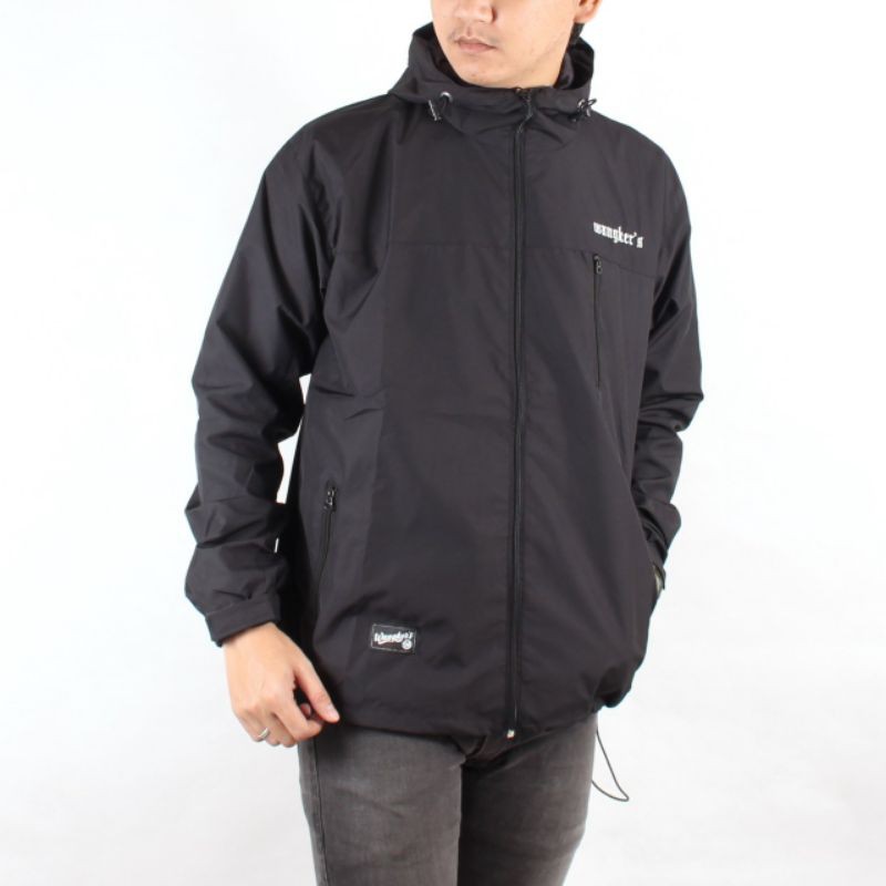 [WANGKER'S Original] Jaket Pria Casual Distro Unisex - Jaket Murah Parasut Outdoor Waterproof Gunung