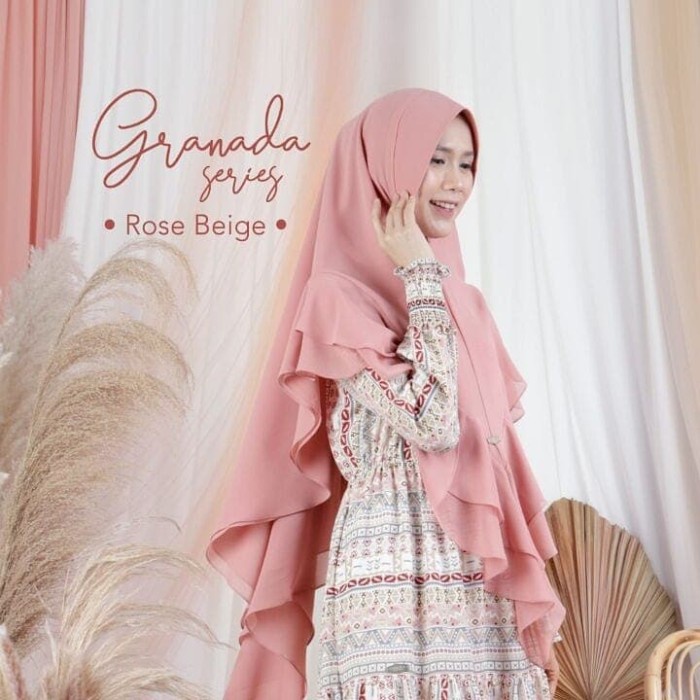 PREMIUM GAMIS GRANADA DRESS BY FENUZA || GAMIS CANTIK ELEGAN GAMIS MOTIF ETNIK