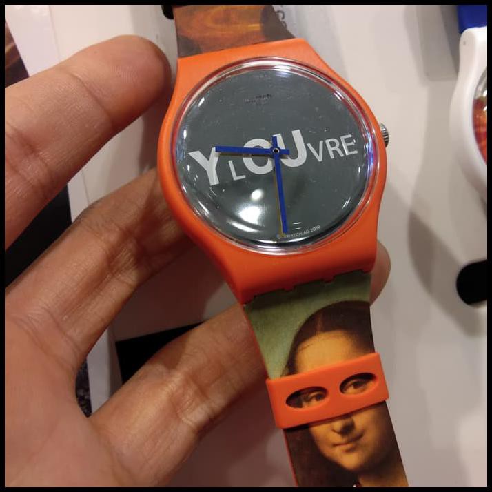 Jual New Sale!! Swatch Suoz318 Original Lisa Masquee Louvre Series Special  Edition Indonesia|Shopee Indonesia