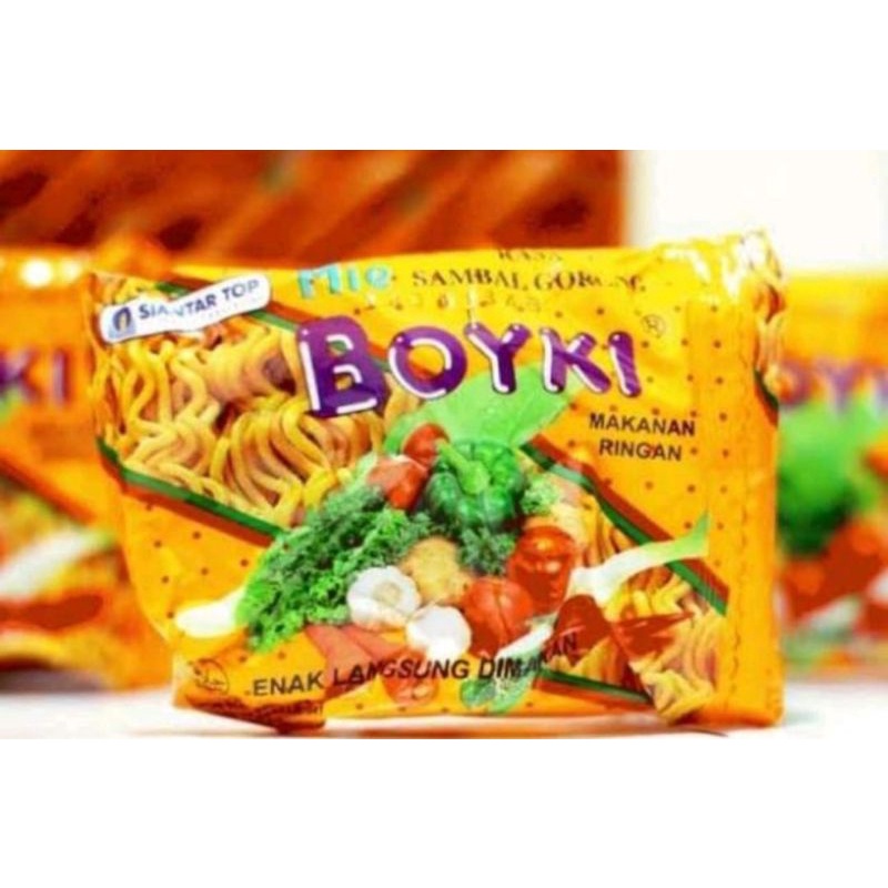 

STOK BARU Boyki snack mie jadul kremez isi 10pcs