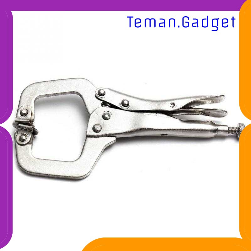 TG-DE140 Tang Jepit C Clamp Swivel Pad Lock Grip - RLP-CP6