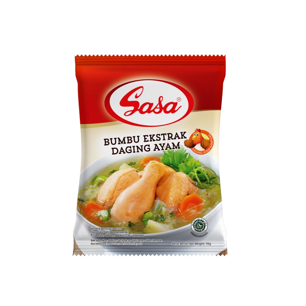 

Sasa Bumbu Ekstrak Daging Ayam 1 Kg