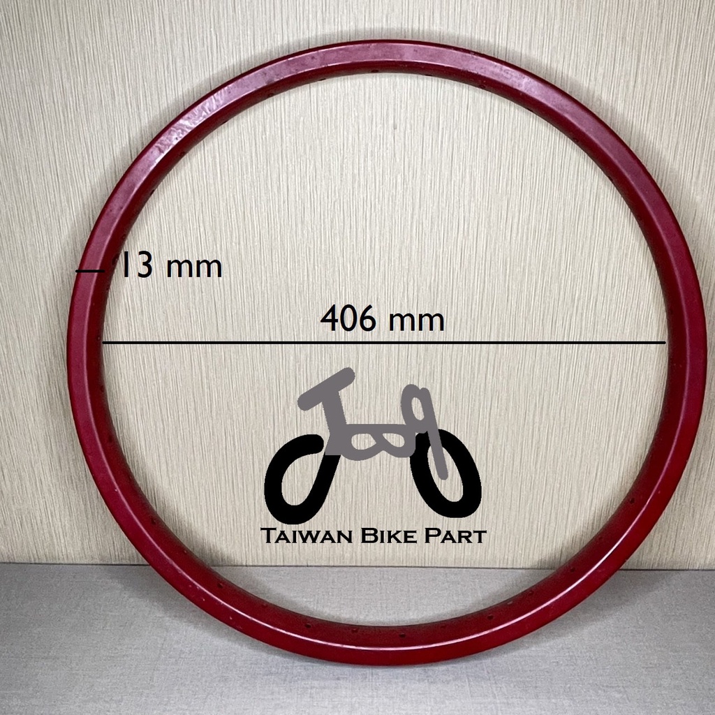 Rims Velg Sepeda  Ring 20 Inch Etrto 406 Lubang 36 Hole